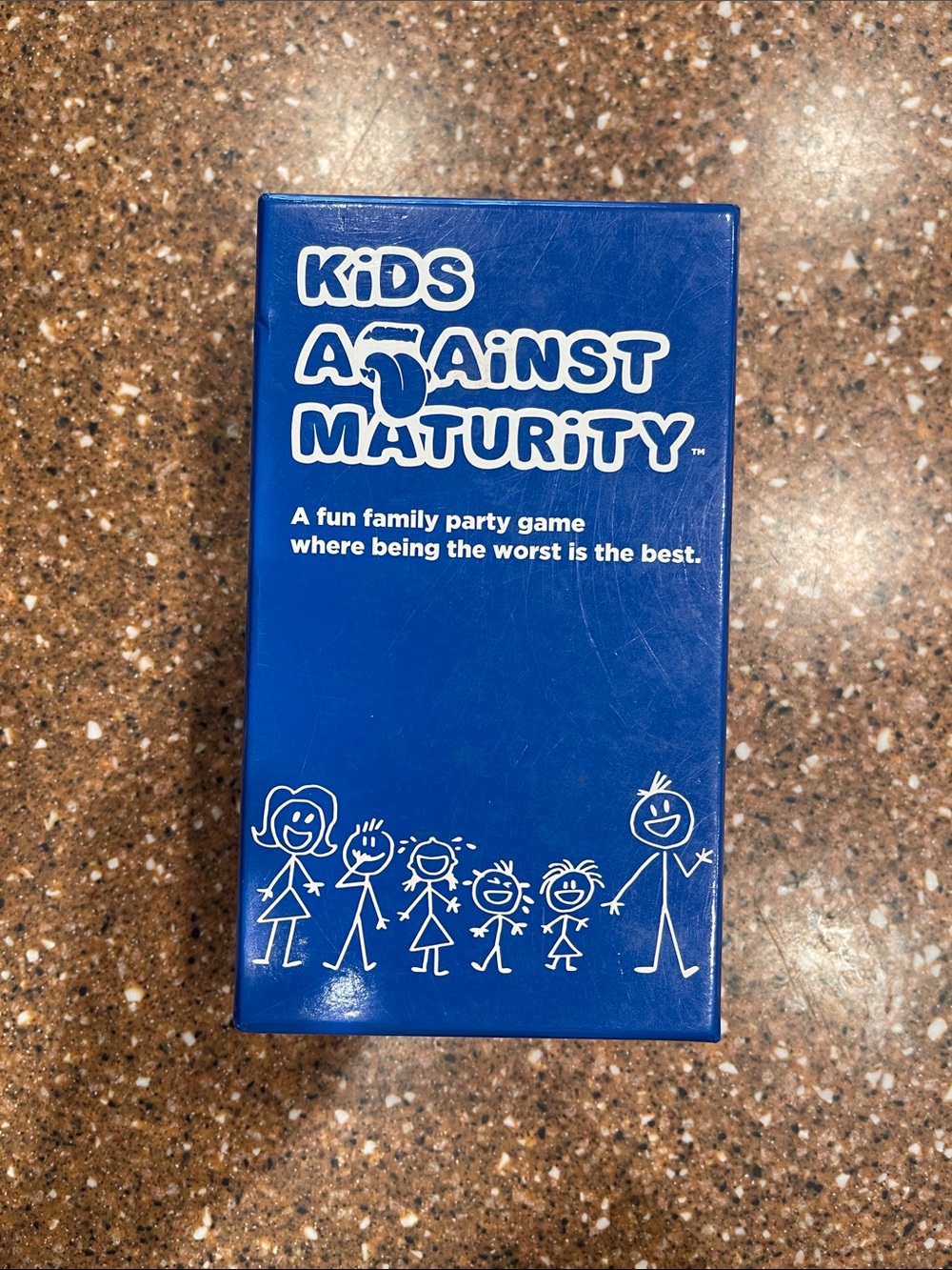 Kids against maturity, family game
